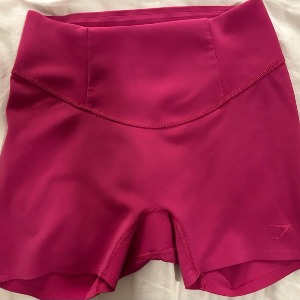 Gymshark Fuchsia Bike Shorts